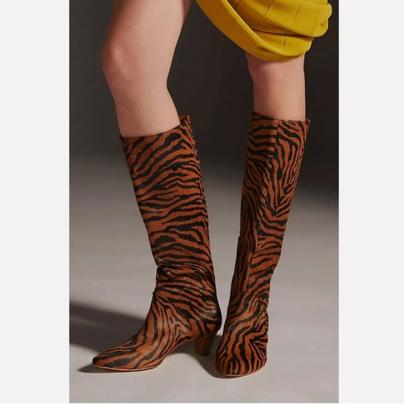Anthropologie Shoes - New Anthropologie X Silent D Kitten-Heel Slouch Boots Size 7 MSRP: $270